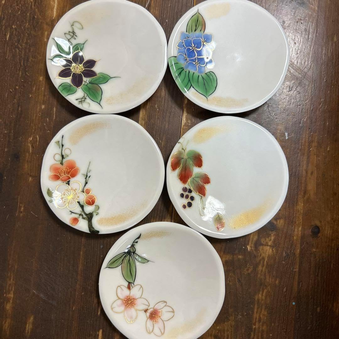 陶あん　陶葊　お皿　３枚　京焼 京焼 陶あん 陶葊 お皿 陶あん 陶葊 お皿 3枚